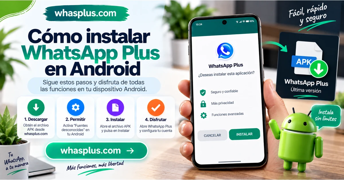 Cómo instalar WhatsApp Plus en Android